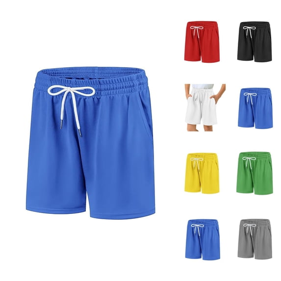Boys Athletic Shorts for Active Kids Comfortable Casual Outdoor Play Shorts for Boys with Pockets Ages 4-13