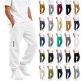 thumbnail image 1 of Boys Athletic Sweatpants Relaxed Fit Elastic Bottom Lounge Pants with Deep Pockets for Running or School Casual Wear, 1 of 6