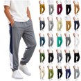 thumbnail image 1 of Boys Athletic Sweatpants Relaxed Fit Elastic Bottom Lounge Pants with Deep Pockets for Running or School Casual Wear, 1 of 7