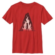 Boys Avatar Fire and Ash Varang Fire Silhouette T Shirt