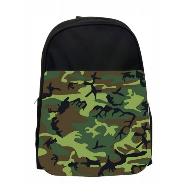 Boys Backpack Camo Camouflage Kids Pre-School Backpack