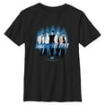 thumbnail image 1 of Boys Backstreet Boys Blue Glowing Circle T Shirt, 1 of 5