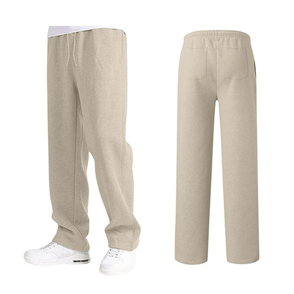Boys Baggy Sweatpants Boys Jogger Pants Casual Pants Elastic Waist Wide Leg School Pants for Boys Back To School Outfits Teen Boys Size 13-14 Years Sweatpants