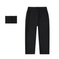 thumbnail image 1 of Boys Baggy Sweatpants Boys Jogger Pants Cotton Pull on Sweatpant with Pocket Drawstring Boy Uniform Pants Boys Back To School Clothes Teen Boys Pants Size 11-12 Years, 1 of 3