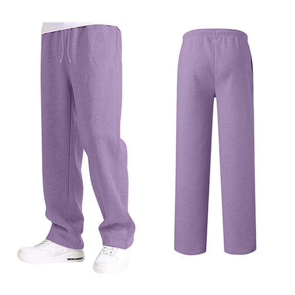 Boys Baggy Sweatpants Boys Joggers Cotton Pull on Sweatpant with Pocket Drawstring School Uniforms for Boys Back To School Outfits Teen Boys Pants 15-16Years