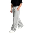 thumbnail image 1 of Boys Baggy Sweatpants Open Bottom Straight Leg Sweat Pant Size 4-15T, 1 of 8