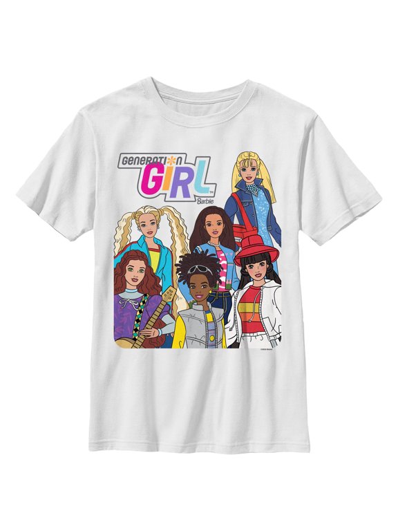 Boys Barbie Generation Girl Fashion Cover T Shirt
