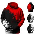 thumbnail image 1 of Boys Baseball Graphic Hoodie Long Sleeve Pullover Casual Sportswear Top, 1 of 4
