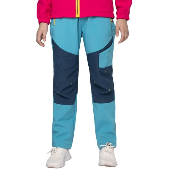 Boys Baseball Pants Youth Small Kids Snow Ski Pants Hiking Boys Girls Outdoor Waterproof Windproof Fleece Warm Snowboard Pants Ski Pants For Boys