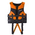 thumbnail image 1 of Boys Bathing Suit Adjustable Kids Toddler Swim Vest with Crotch Strap Neon Color Outdoor Buoyancy Vest Girls Bathing Suit Orange 5 Years-6 Years, 1 of 6