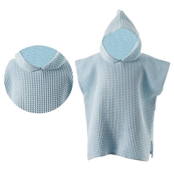Boys Beach Towel Quick Dry Hooded Poncho Towels Soft Kids Pool Towels