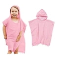 thumbnail image 1 of Boys Beach Towels Quick Dry Poncho Towels Soft Hooded Bath Towel 1-6 Years, 1 of 6