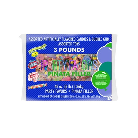 Multicolor Boys Birthday Pinata Filler, Assorted, 3lb