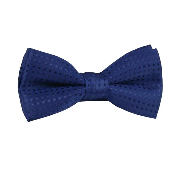 Boys Blue Polka Dot Pre-Tied Bow Ties for Formal Events