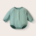thumbnail image 1 of Sunshuilll Baby Boy Bodysuits, Green, 0-3 Months, 1 of 3