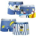 thumbnail image 1 of Boys' Boxer Briefs, 4 Pairs of Cotton Cartoon Pattern Briefs for Boys 2-12 Years Old, 1 of 7