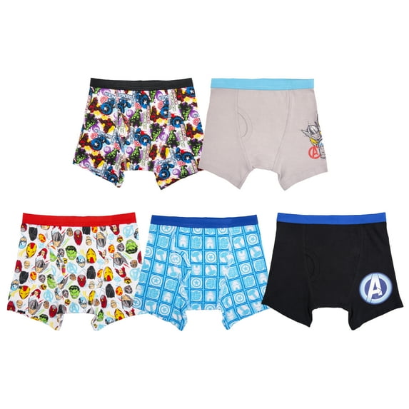 Boys Boxer Briefs, 5 Pack