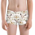 Boys Boxer Briefs bull cow skull boho Indian style 100 Cotton