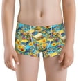 Boys Boxer Briefs yellow car colorful sunflower 100 Cotton Toddler