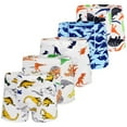 thumbnail image 1 of Boys Boxer Shorts- Pack of 5 Soft and Comfortable Dinosaur Underwear with Fun Colorful Dino Designs for Kids 2-8 Years Old, 1 of 5