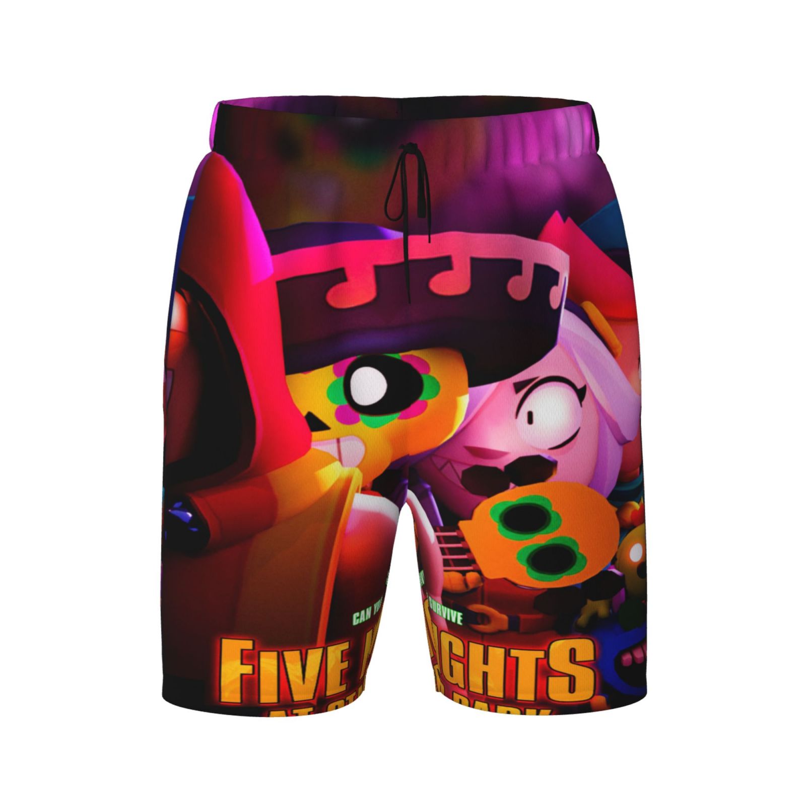 Boys Brawl Stars Swim Trunks Compression Liner Swim Shorts Quick Dry