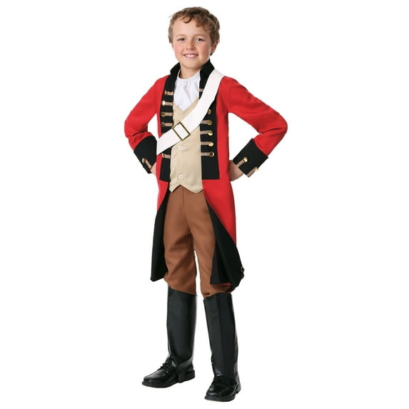 Boys British Redcoat Costume