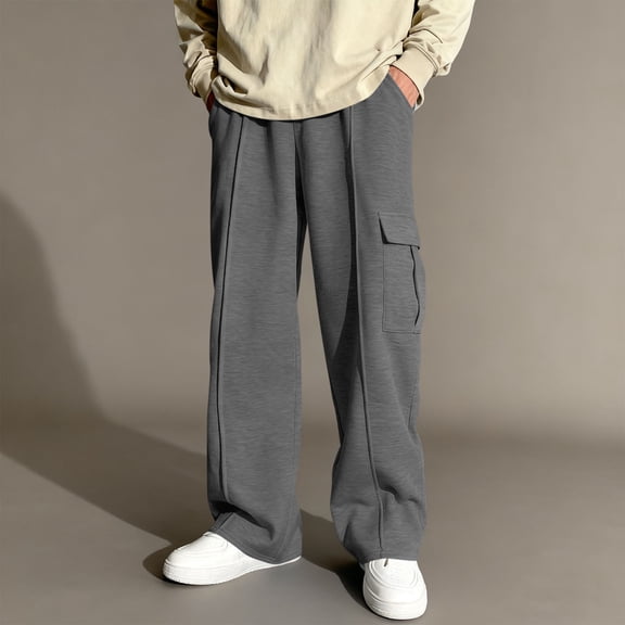 Boys Bronze Cargo Pants - 100% Polyester, Elastic Waist & Side Pockets, Wrinkle-Resistant Quick-Drying, Relaxed Fit for Active Kids 6-14 (School/Play),Size 14-15T