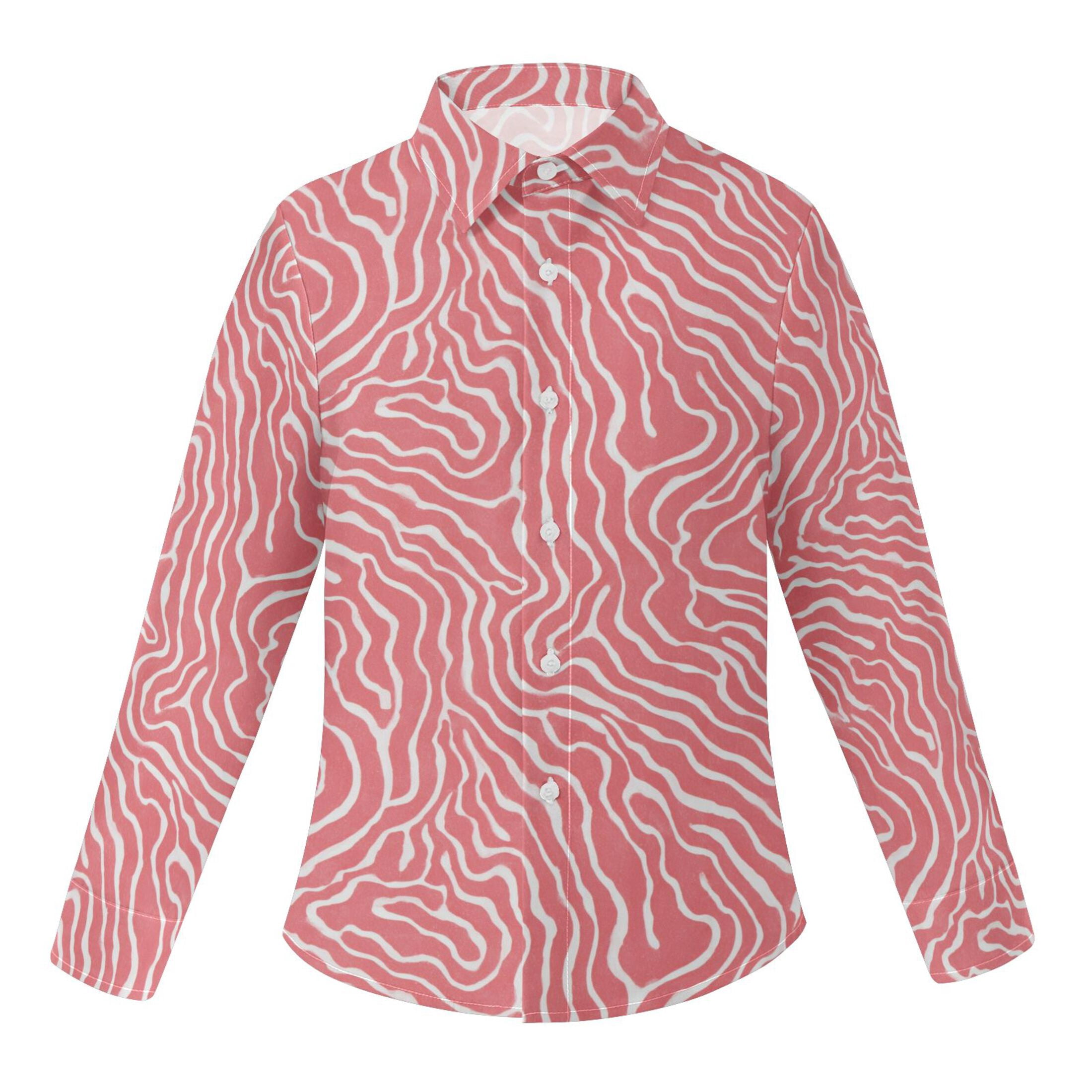 Surf Pattern Shirts Boys' Button Down Shirt with Long Sleeves Wrinkle-Resistant Easy-Care ...