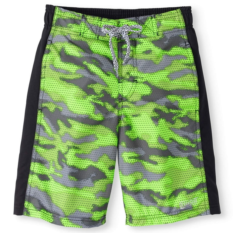 Camo swim trunks best sale walmart