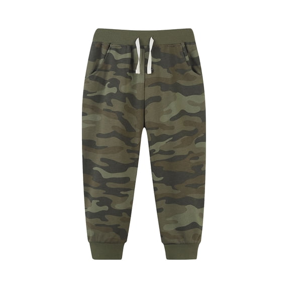 Boys Cargo Pants Size 14-16 Kids Clothes Boys Boys' Open Bottom Active Sweatpants with Pockets & Drawstring