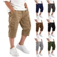 thumbnail image 1 of Boys Cargo Shorts (Sizes 6-16Years) | Cotton Belted Twill Cargo Shorts for Kids, Teen & Youth, 1 of 6