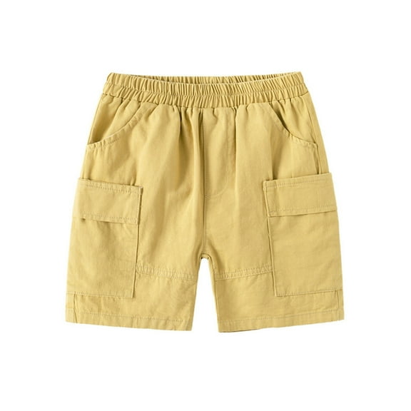 Boys Cargo Shorts Summer Casual Comfortable Lightweight Breathable Kids Toddler Pants For Outdoor Play Boys' Shorts Boys' Pants