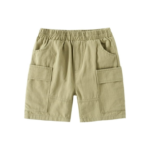 Boys Cargo Shorts Summer Casual Comfortable Lightweight Breathable Kids Toddler Pants For Outdoor Play Boys' Shorts Boys' Pants