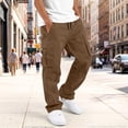 thumbnail image 1 of Boys' Cargo Sweatpants Baggy Jogger Pants Back to School Trousers for Boys 5-15 Years, 1 of 9
