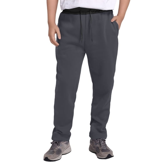 Boys Cargo Sweatpants Elastic High Waisted Joggers Sweatpants Cargo Joggers Pants for Boys Teens Summer Clothes for Teens (Dark Gray,15-16 Years)