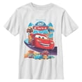 thumbnail image 1 of Boys Cars Anniversary Poster T Shirt, 1 of 5