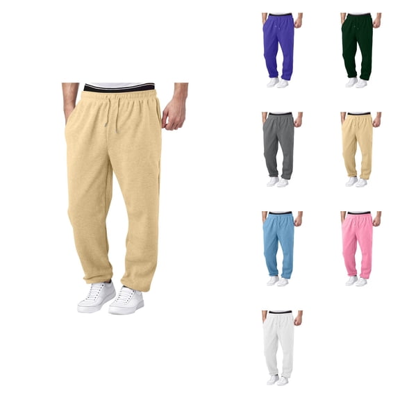 Boys Casual Cargo Jogger Pants – Soft Comfortable Sweatpants for Ages 5-14, Loose Fit with Elastic Waistband & Drawstring, Breathable Everyday Wear