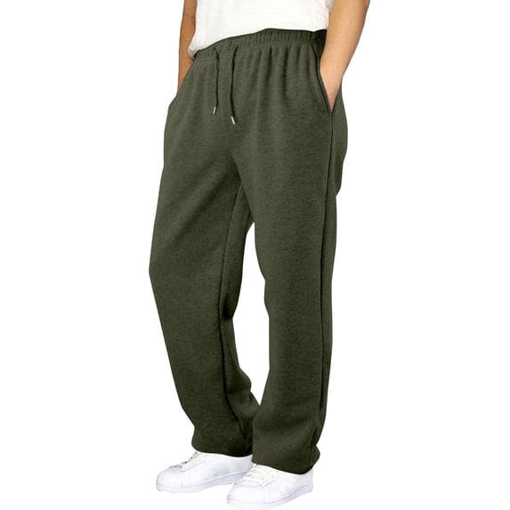 Sunshuilll Casual Elastic Waist Loose Fit Wide Leg Joggers Classic Fit Sweatpants Boys 15-16 Years
