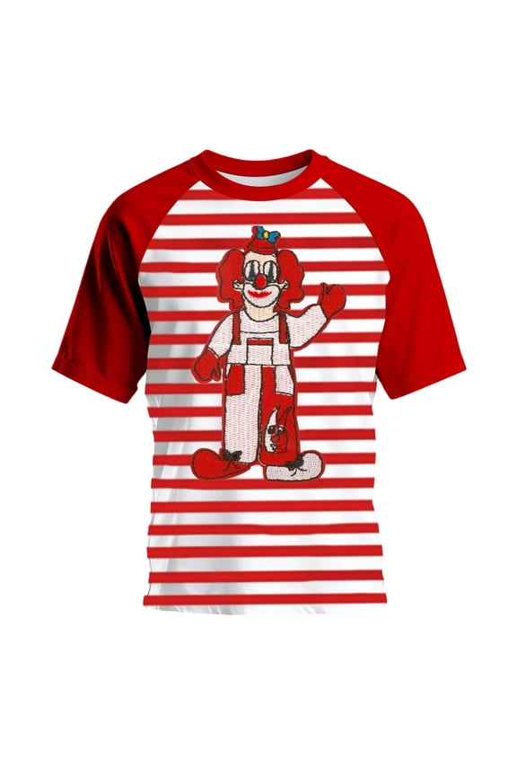 Boys Casual Graphic Print Shirt Fashionable Daily Wear Tee Kids Youth Clothes