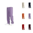 thumbnail image 1 of Boys Casual Loose Fit Wide Leg Joggers, Elastic Waist with Drawstring, Comfortable Daily Wear, Baggy Sweatpants with Pockets, 5-16Y, 1 of 5