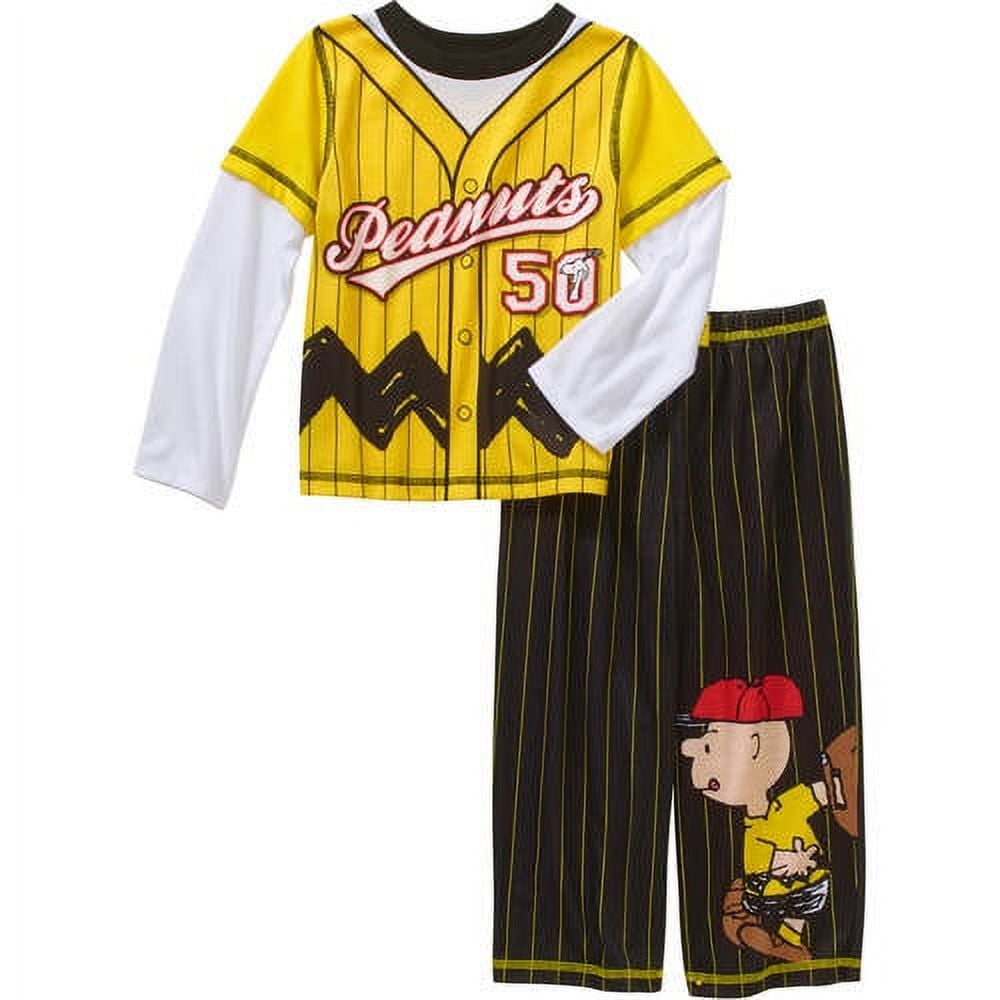 Boys Charlie Brown Baseball Pajamas