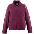 thumbnail image 1 of Boys' Chill Fleece Full Zip Jacket Xs Maroon, 1 of 2