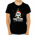 thumbnail image 1 of Boys Christmas Shirt Cute Panda Christmas Shirts for Boys Cute Christmas Shirts for Kids, 1 of 5