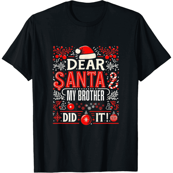 Boys Christmas Shirt - Merry Christmas T-Shirt,Cute Holiday Tee for Kids,Funny Tee,Xmas Gift