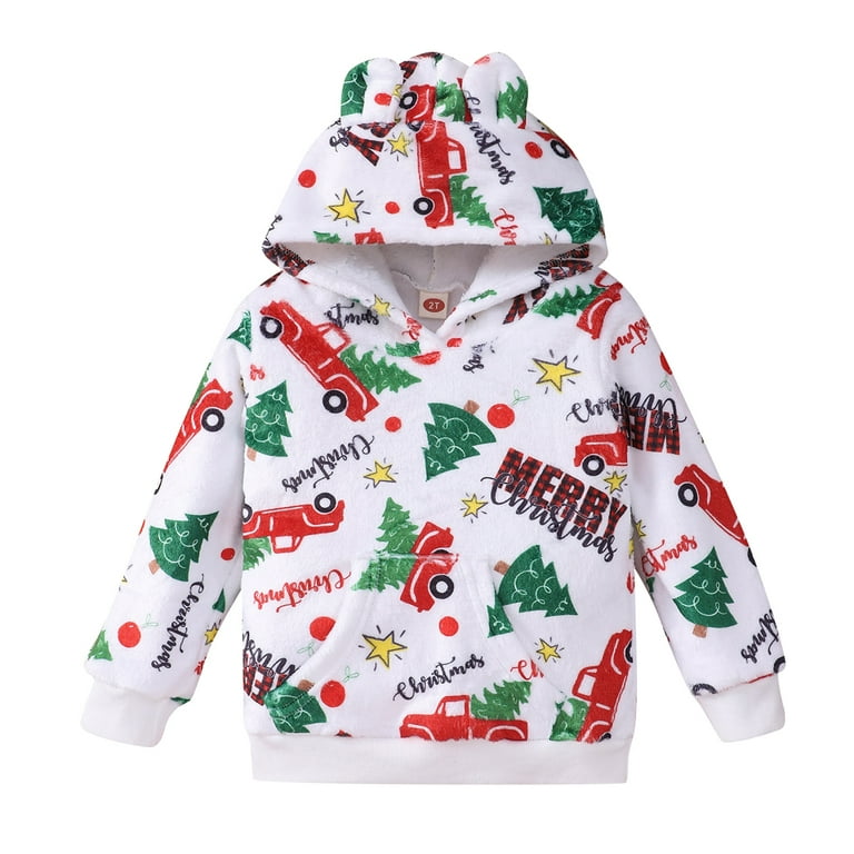 Kids christmas hoodies 2025