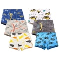 thumbnail image 1 of Boys Christmas Underwear Animal Print Briefs Stretch Waistband Daily Clothes, 1 of 3