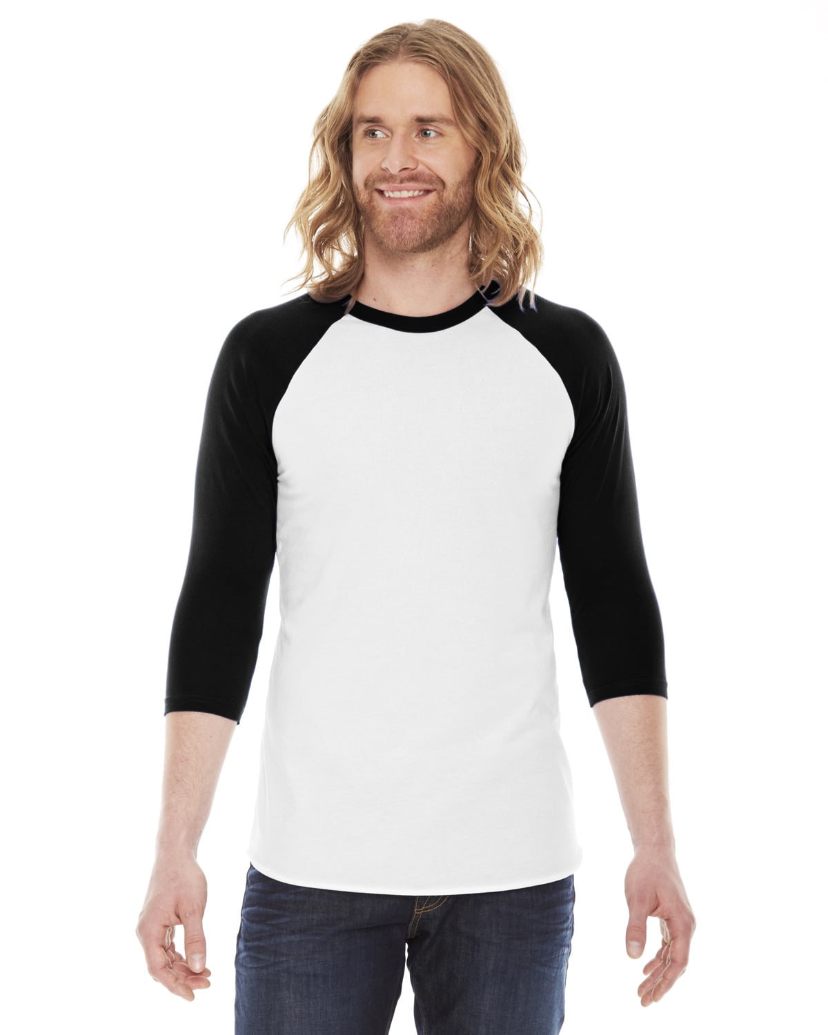 Boys Clementine Poly-Cotton 3/4-Sleeve Raglan T-Shirt