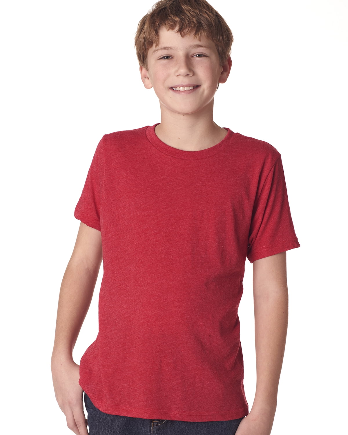 Boys Clementine Triblend Crew Tee