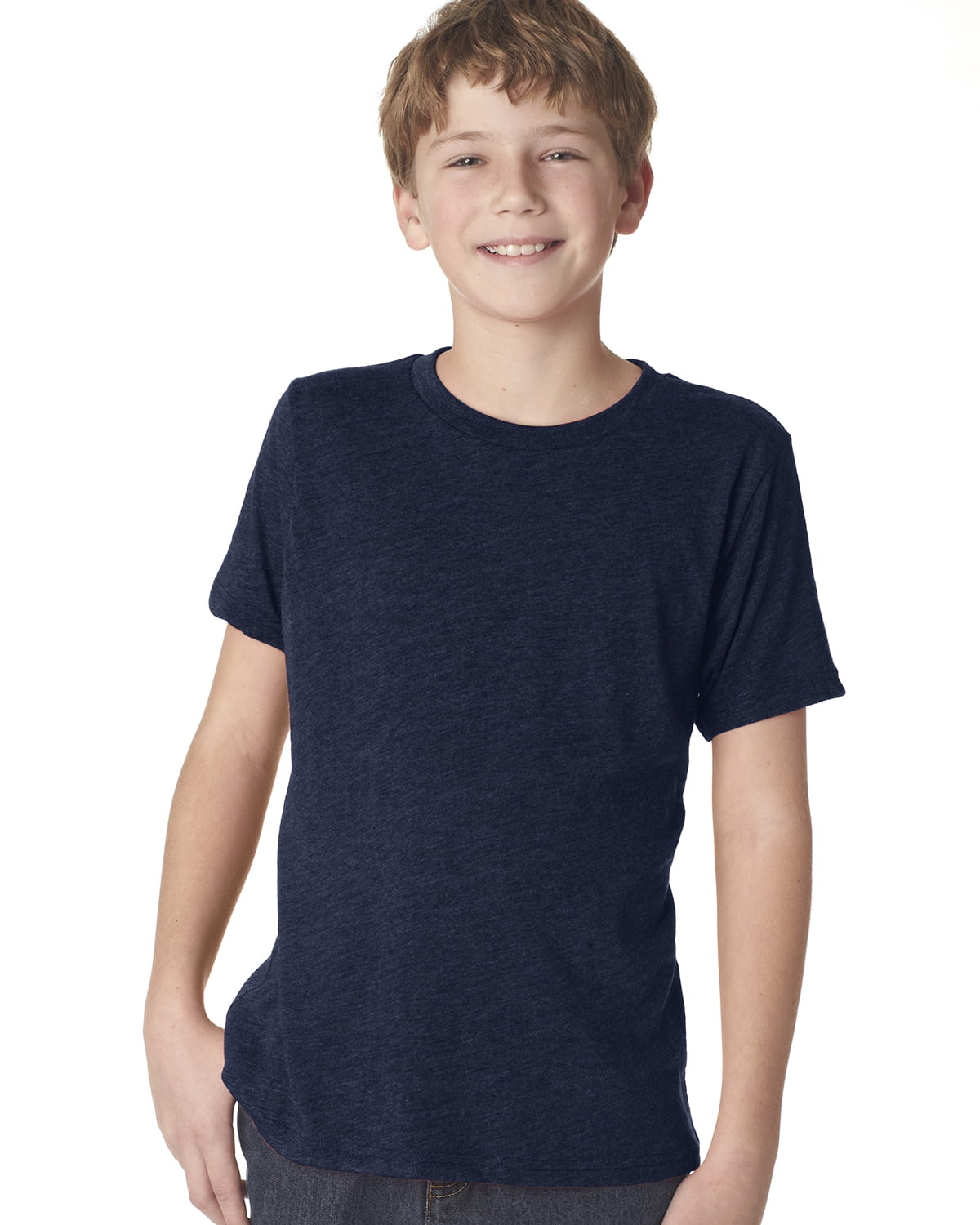 Boys Clementine Triblend Crew Tee