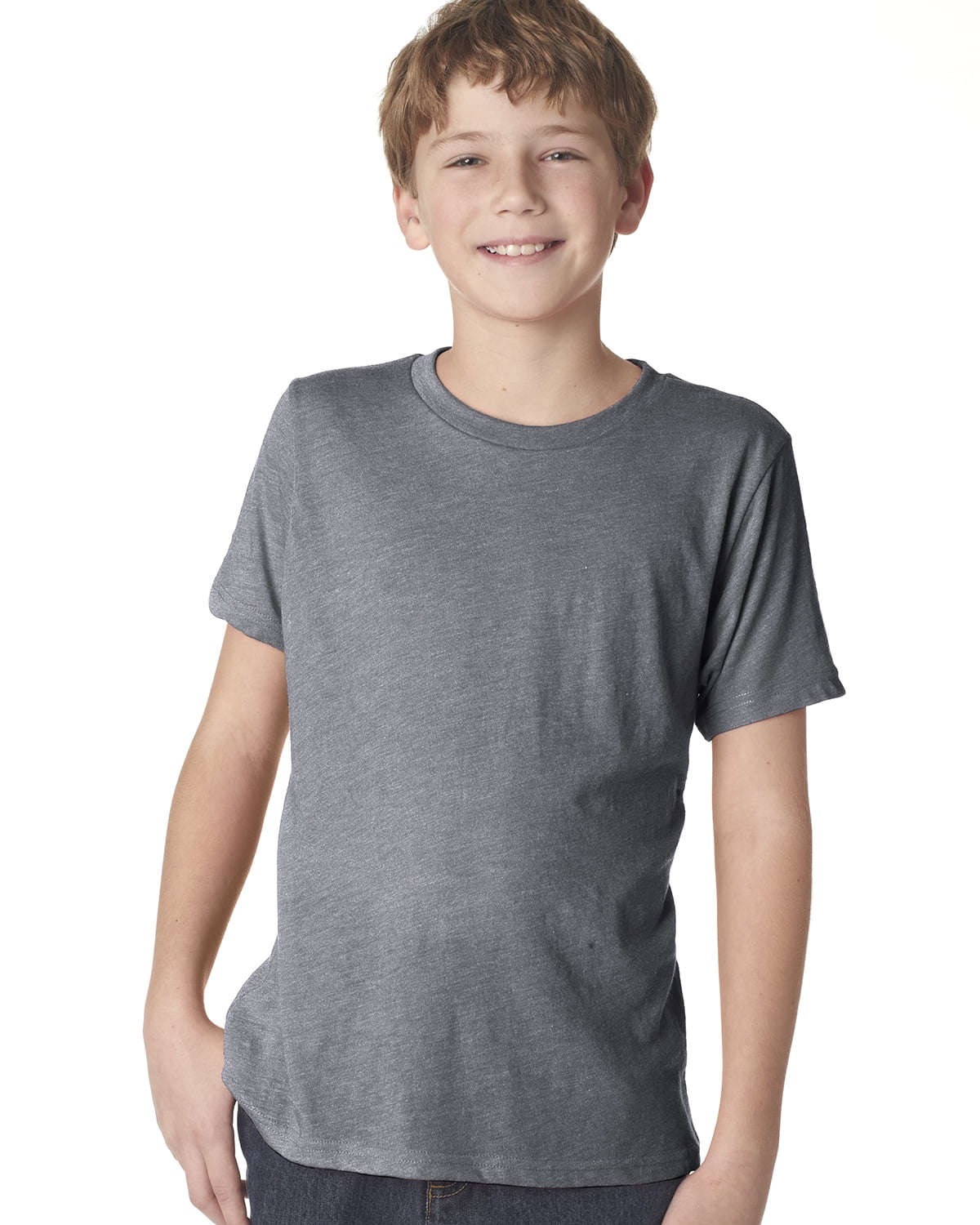 Boys Clementine Triblend Crew Tee